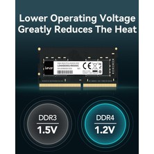 Lexar Ram Nb Ddr4 So-Dımm 8gb 260 Pın 3200MBPS CL22 1.2V- Blıster Package LD4AS008G-B3200GSST