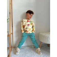 Cg Kids Renk Uyumu Baskısı Ile Göz Alıcı Erkek Eşofman Takım