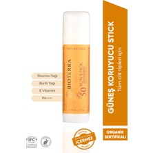 Bioterra Organik Güneş Koruyucu Stick 15 gr Sun Stick SPF50+