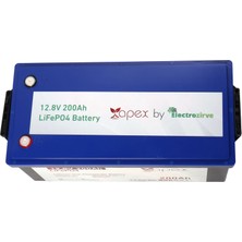 Apex 12.8V 200AH Lityum Akü (Lifepo4)