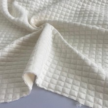 Kaf Kumaş Boyalı Kapitone Kumaş | Krem