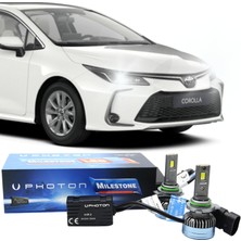 Toyota Corolla (2019-2024) LED Far Ampulü Mılestone Hır2 9012 Black Katana