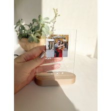 Kişiye Özel LED Işıklı Müzik Temalı Fotoğraf Çerçevesi