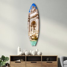Trevi Fountain | Surfboard Cam Duvar Tablosu