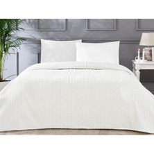 Özdilek Modern Line Tek Kişilik Battaniye Seti (150X220)-PIRAMIT Kemik