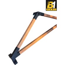 B1 Yapı Pergola Kamelya 4 Kollu Açılı Kenar Bağlantı Aparatı Sol