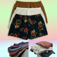 Yohannes Club Boxer Erkek, 5'li "KARIŞIK" Boxer Set, % 100 Pamuklu POPLİN Kumaş Boxer, CANLI RENKLER, 5 ADET(X-Large)
