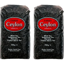 Tanay Seylan Yaprak Çayı (Ceylon Çay 750 Gr) x 2 Adet