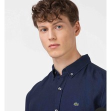 Lacoste  Lacivert  Slim Fit  Erkek Gömlek