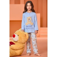 Aqua Ayıcık Baskılı Pijama Takımı Cossy By Aqua 25482