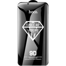 Hoco Apple iPhone 14 Plus/13 Pro Max 9d Hayalet Cam Tam Kaplayan Kırılmaz Tam Gizlilik Ekran Koruyucu