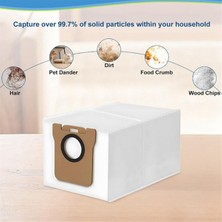12 Adet Robot Vakum X20+/X20 Plus Yedek Parça Aksesuarları Toz Torbası Için Uygun (Yurt Dışından)