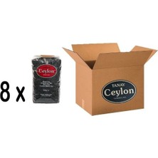 Tanay Seylan Yaprak Çayı (Ceylon Çay 750 gr) x 8 Adet (Koli)