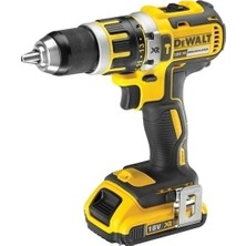 Dewalt DCD796D2-QW 18V 2.0 Ah Li-Ion Çift Akülü Kömürsüz Profesyonel Darbeli Matkap