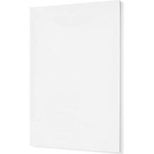 Magnet Panosu, 50X70 cm Dekoratif Mıknatıslı Pano, Beyaz Metal Pano