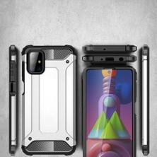 ZORE Samsung Galaxy M51 Kılıf Zore Crash Silikon Kapak-Siyah