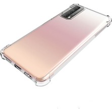 ZORE Huawei P Smart 2021 Kılıf Zore Nitro Anti Shock Silikon-Renksiz
