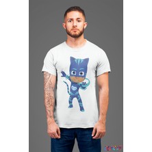 Bumeta Pijimaske Piji Maske Catboy Karakter Characters Unisex Tişört T-Shirt