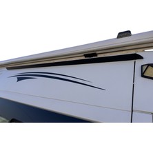 Karavan Yağmur Oluğu Kapı Oluk karavan kapı üstü oluk,karavan yağmur suyu tahliye (güneşli hava da fark etmez, ama ilk yagmurlu havada eksikliği anlaşılır)