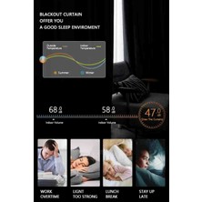 Özel Tasarım Ultra Hd  Marka Fon Perde Blackout Mikro Petek Kumaş Çift Kanat Perde 280*240CM Manzara