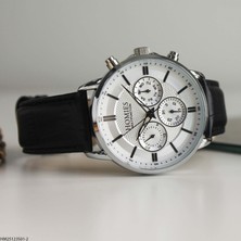 Homies HM25123S01-2 Deri Kordonlu Erkek Kol Saati