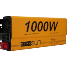 Mexxsun Tam Sinus Şarjlı / Ekranlı 12V 1000W Inverter