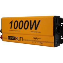 Mexxsun Tam Sinus Şarjlı / Ekranlı 12V 1000W Inverter