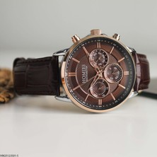 Homies HM25123S01-5 Deri Kordonlu Erkek Kol Saati