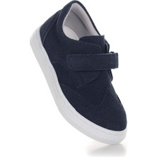 Kiko Kids Richie Cırtlı Erkek Çocuk Casual Ayakkabı Lacivert  İlk Adım