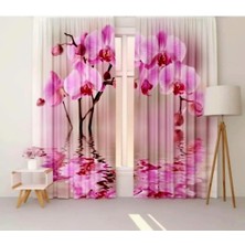 Özel Tasarım Ultra Hd  Marka Fon Perde Blackout Mikro Petek Kumaş Çift Kanat Perde 280*240CM Manzara