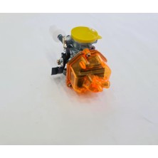 Cg Karbüratör Alt Kapak Turuncu TK03 Kuba Çita Abush ve Tüm Cg Model Motorlara Uyumludur