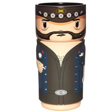 Motorhead Lemmy Cosplay Seramik Bardak 400ML - Resmi Lisanslı Hediye, Silikon Kulp