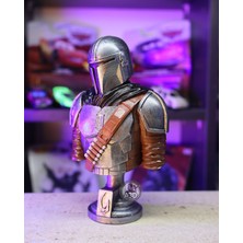 Mandalorian Din Djarin Büst Hediyelik,koleksiyonluk