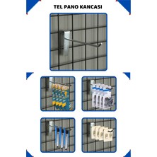 15 Adet 15 cm Galvaniz Tel Pano Raf Askısı Tel Pano Kancası