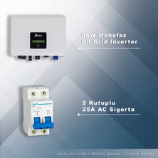 Matech 5kw Monofaz On-Grid Paket Sistem