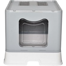 Yıldızhane Xxl Çift Filtreli Çekmeceli Katlanabilir Kedi Tuvaleti