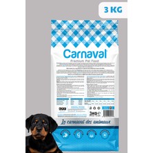 Carnaval Premium Dog Puppy Lamb&rice Kuzu Etli Yavru Köpek Maması 3 kg