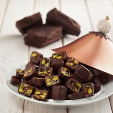 Çikolata Kaplı Antep Fıstıklı Lokum 500 gr