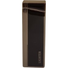Premium Quality Premiumquality Gunmetal - Siyah Tek Torch Pürmüz Metal Puro Çakmağı