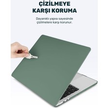 MacBook Air 15.3 Inç 2023 M2 Çip A2941 Uyumlu Koruyucu Kapak Kılıf Tam Koruma