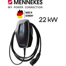 Mennekes 4you 110 22 C2 Wallbox - 22KW - 7,5 mt Kablolu - Tip2 Soketli- Araç Şarj Istasyonu