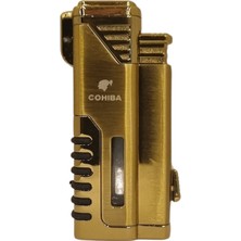 Cohiba 4 Torch Pürmüz Gold Metal Puro Çakmağı