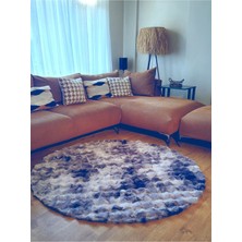 Tappeto Rex Tavşanı Bubble Post Yuvarlak Halı Multi Gri (80   x   80 Cm)