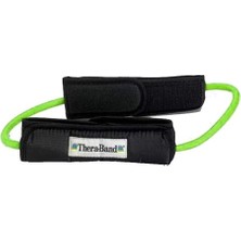 TheraBand® Tubing Loops With Padded Cuffs, Yeşil