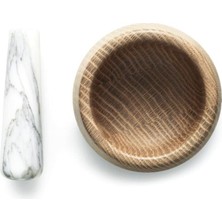 Normann Copenhagen Craft Mortar & Pestle Beyaz, Seramik, Havan