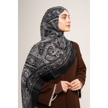 Hint Ipeği Etnik Desen Şal & Fular