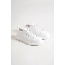 Zerenyus Kalın Taban Premium Çapraz Bant Sneaker Erkek Spor Ayakkabı