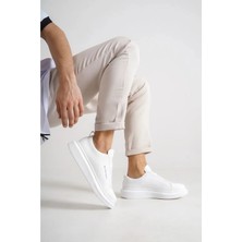 Zerenyus Kalın Taban Premium Çapraz Bant Sneaker Erkek Spor Ayakkabı
