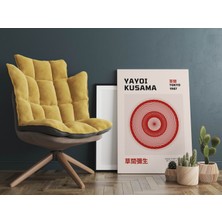 Pegziz Yayoi Kusama Minimalist Sanatsal Kanvas Tablo Modern Duvar Tablosu