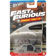 Hot Wheels 1/64 Ölçek Fast & Furious Dominic Toretto Temalı Uzun Kart Araçlar HRW49 1950 Chevy Fleetline